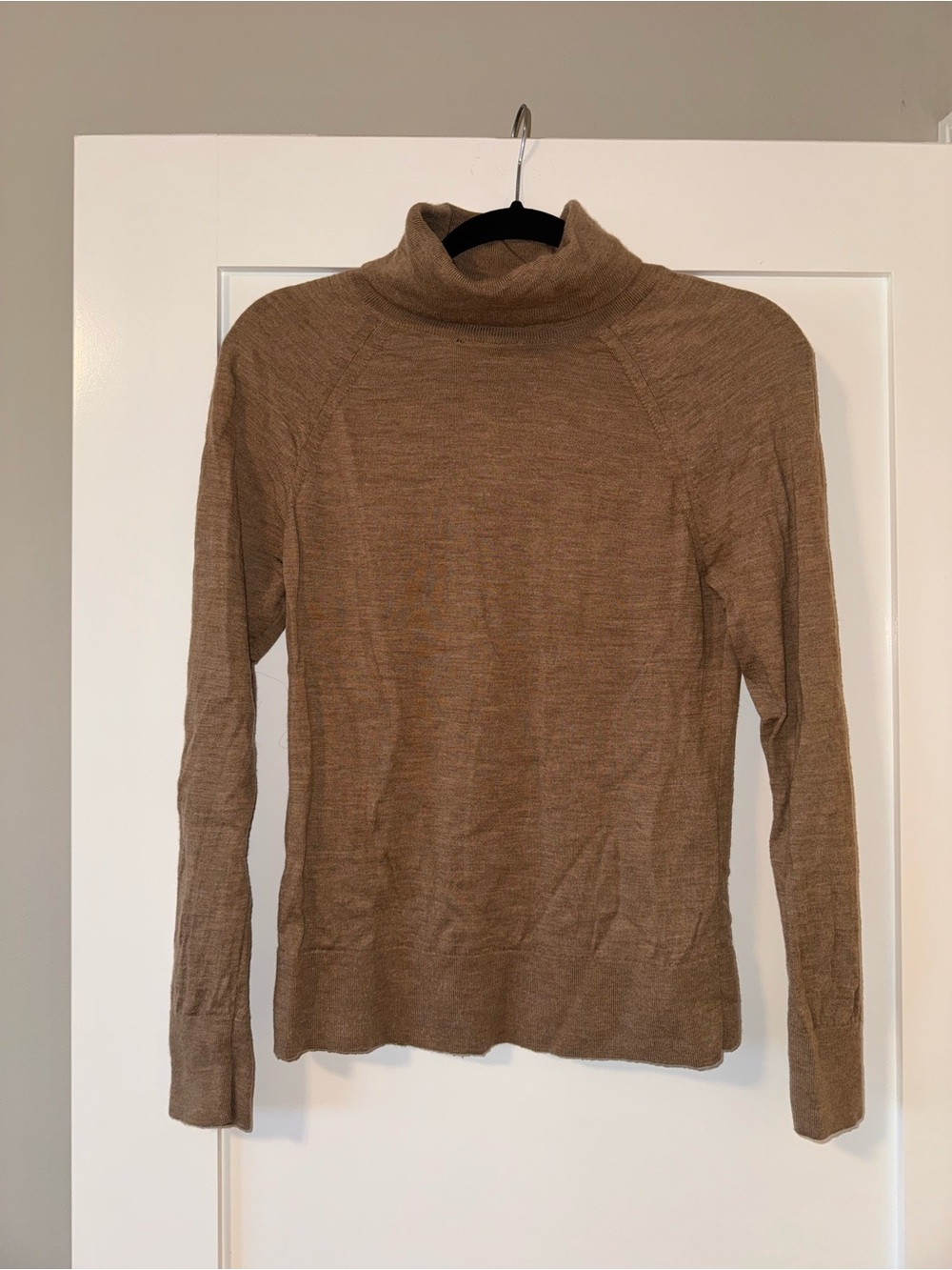 Banana Republic Women's Lightweight Turtleneck Sweater - Camel